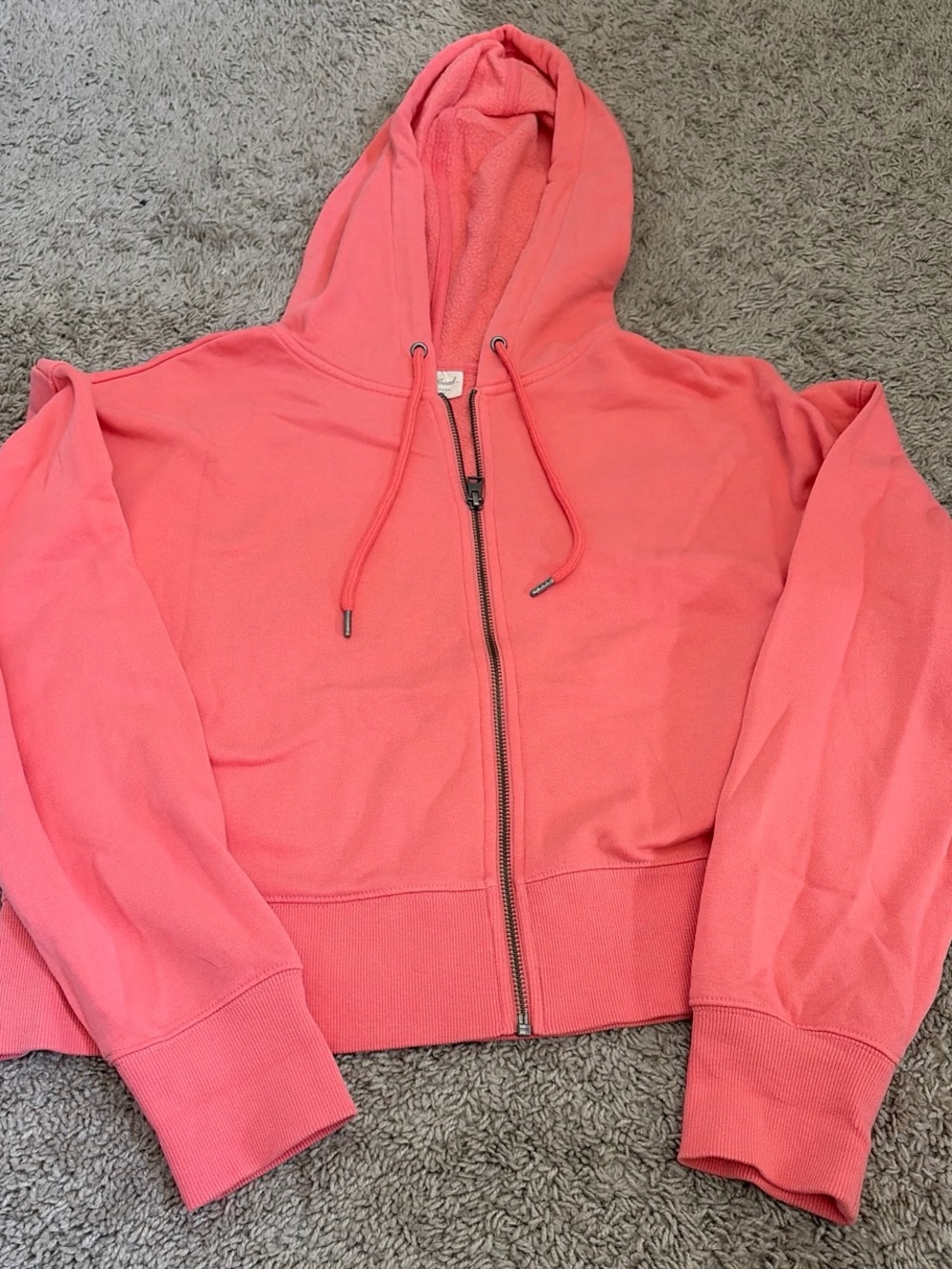Universal Thread Coral Zip-Up Hoodie Jacket